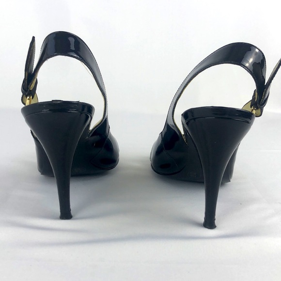 ⭐️ BCBGirls Liam Slingback Open Toe Pump Size 7.5 B - Picture 3 of 8